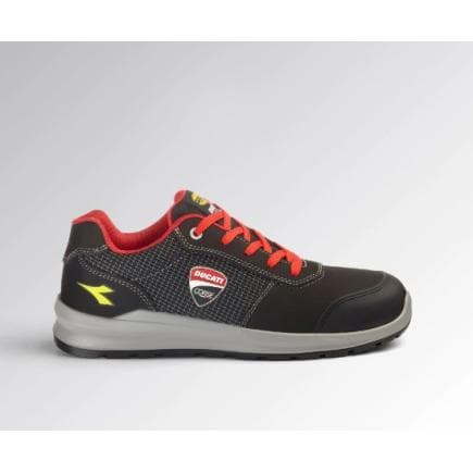 DIADORA UTILITY 701.181703-C2541/43 - Chaussure de sécurité basse SPEEDY RACE LOW S3S FO SR SC MET FREE Noir/Gris