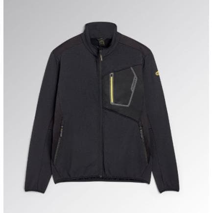 DIADORA UTILITY 702.180797-80013/S - Polaire technique avec finition extérieure lisse Noir