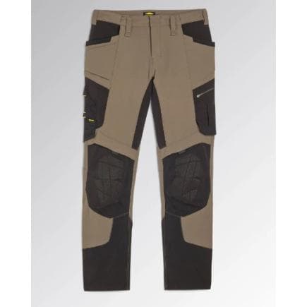 DIADORA UTILITY 702.180798-75014/XXL - Pantalon performance multimatière extensible avec traitement Déperlant Gris Bouchon