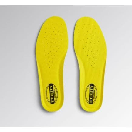 DIADORA UTILITY 703.181851-C8292/43 - Semelle de propreté anatomique et amovible en mousse de polyuréthane et tissu polyester Jaune Utility/Jaune