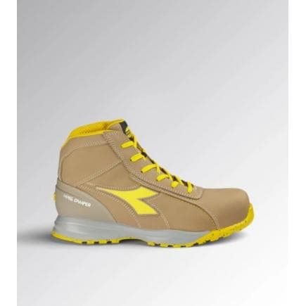 DIADORA UTILITY 701.181134-75029/47 - Chaussure de sécurité haute GLOVE MDS MID S3S FO HRO SR, Lune de roche grise