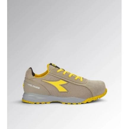 DIADORA UTILITY 701.181136-75029/45 - Chaussure de sécurité basse GLOVE MDS TEXT LOW S1PS FO HRO SR, Lune de roche grise