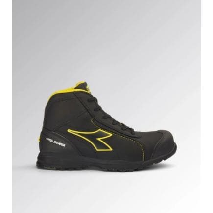 DIADORA UTILITY 701.181137-80013/44 - Chaussure de sécurité haute GLOVE MDS MSTR MID S3S FO HRO SR SC ESD, Noir