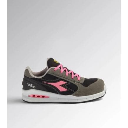 DIADORA UTILITY 701.181146-C8709/38 - Chaussure de sécurité basse RUN NET AB LOW S1PS FO SR, Fumée/Noir
