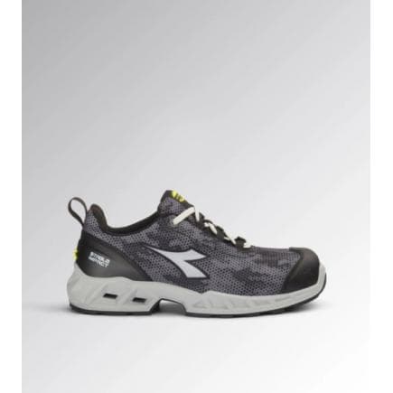 DIADORA UTILITY 701.181159-C2539/41 - Chaussure de sécurité basse SHARK SI LOW S1PS FO SR SC ESD, Gris/Noir