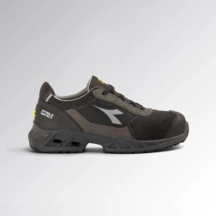 DIADORA UTILITY 701.181161-C2680/45 - Chaussure de sécurité basse SHARK STA IMP LEAT LOW S3S FO SR SC ESD, Noir