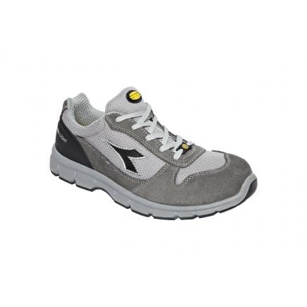 DIADORA UTILITY 701.175305-C0493/43 - Chaussures de sécurité basses RUN TEXT LOW S1P SRC ESD, grises