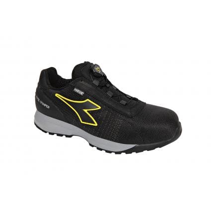 DIADORA UTILITY 701.176201-C0200/42 - Safety Shoes GLOVE MDS MATRYX QUICK LOW S3 HRO SRC, black