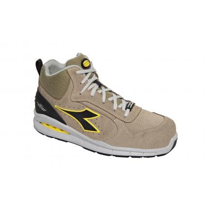 DIADORA UTILITY 701.176668-C8704/45 - Chaussures de sécurité hautes RUN NET AIRBOX MID S1P SRC, grises