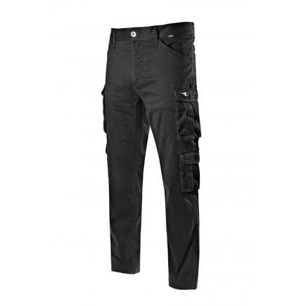 DIADORA UTILITY 702.160298-80013/XL - Pantalon cargo de travail toutes saisons WAYET II ISO 13688:2013, noirs