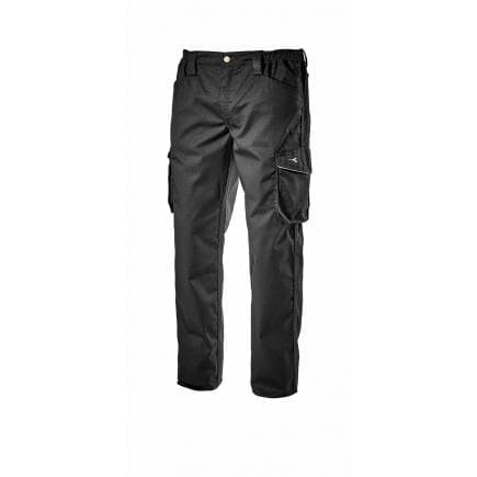 DIADORA UTILITY 702.160301-80013/L - Pantalon cargo de travail toutes saisons STAFF ISO 13688:2013, noir