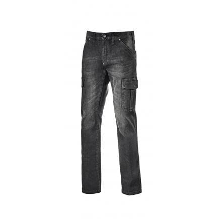 DIADORA UTILITY 702.172115-C6208/34 - Pantalon de travail denim toutes saisons CARGO STONE ISO 13688:2013, noir