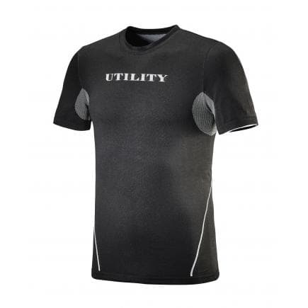DIADORA UTILITY 702.173556-80013/XS - Sous-vêtement de travail d'hiver TOP TOP SOUL SS, noir