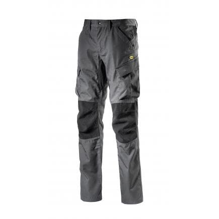 DIADORA UTILITY 702.173964-70437/L - Pantalon cargo de travail toutes saisons RIPSTOP ISO 13688:2013, gris