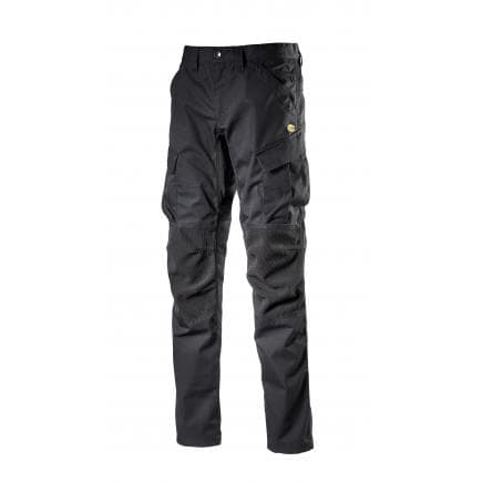 DIADORA UTILITY 702.173964-80013/S - Pantalon cargo de travail toutes saisons RIPSTOP ISO 13688:2013, noir
