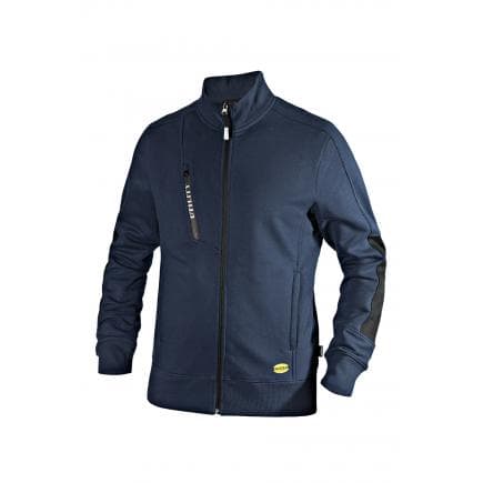 DIADORA UTILITY 702.175943-60062/L - Sweat-shirt de travail pour l'hiver FZ LITEWORK, bleu