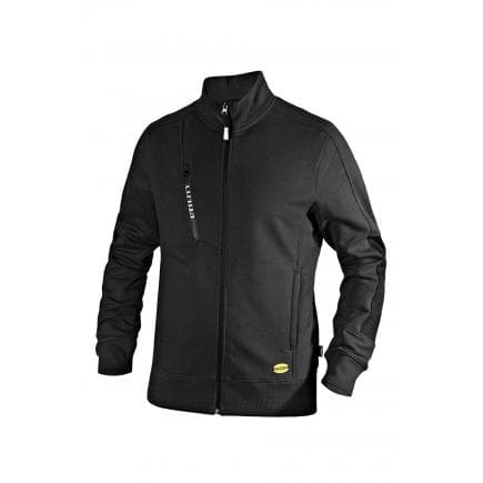 DIADORA UTILITY 702.175943-80013/XXL - Sweat-shirt de travail pour l'hiver FZ LITEWORK, noir