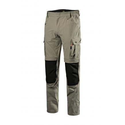 DIADORA UTILITY 702.176200-75012/M - Pantalon Performance de travail toutes saisons TECH PERFORMANCE ISO 13688:2013, gris