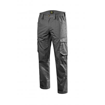 DIADORA UTILITY 702.176213-75070/3XL - Pantalon cargo de travail pour l’été STAFF Coton léger ISO 13688:2013, gris