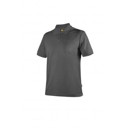 DIADORA UTILITY 702.176227-75070/XL - Polo de travail pour l'été MC INDUSTRY, gris