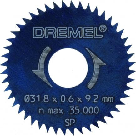 DREMEL 26150546JB - 546 - Lame à refendre/tronçonner 31,8mm