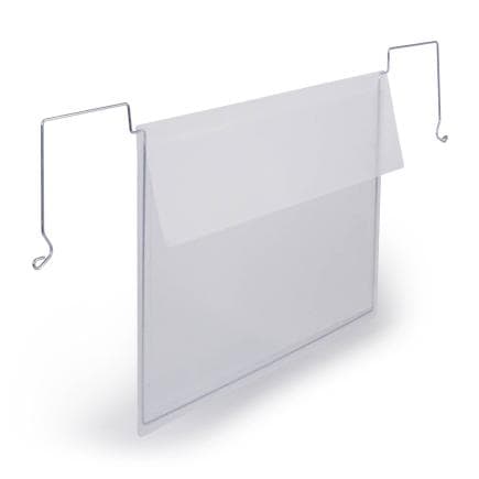 DURABLE 1187-19 - Enveloppes PP avec fil métallique intégré et rabat horizontal A5