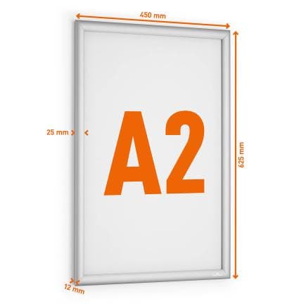 DURABLE 5046-23 - Cadre à pression en aluminium OUTDOOR A2