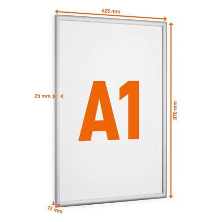 DURABLE 5060-23 - Cadre à pression en aluminium OUTDOOR A1
