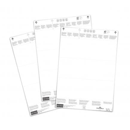 DURABLE 1028-02 - Inserts pour pochettes logistiques 210 x 74 mm (lot muliple)
