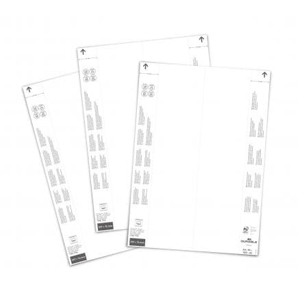 DURABLE 1031-02 - Inserts pour enveloppes logistiques 297 x 74 mm (lot muliple)