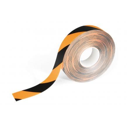 DURABLE 1043-130 - Ruban de sol DURALINE® 50/05 jaune/noir, amovible