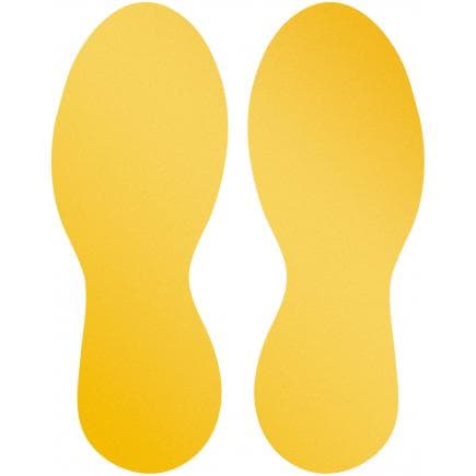 DURABLE 1047-04 - Symbole de sol "Footprint" amovible (lot muliple)