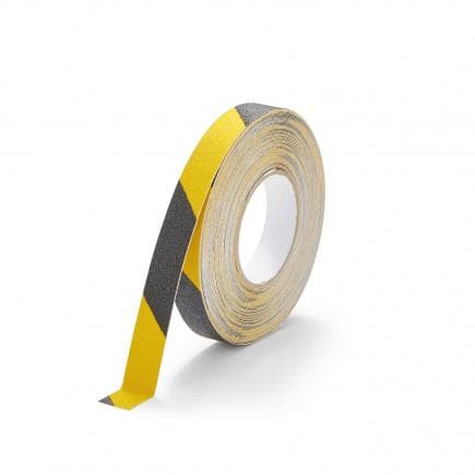 DURABLE 1081-130 - Ruban antidérapant DURALINE® GRIP 25 mm coloré, jaune/noir