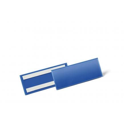 DURABLE 1794-07 - Pochettes avec bandes adhésives format 1/2 A5 horizontal, bleu (lot muliple)