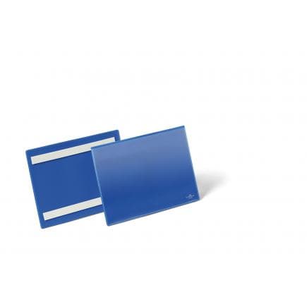 DURABLE 1795-07 - Enveloppes avec bandes adhésives format A5 horizontal, bleu (lot muliple)