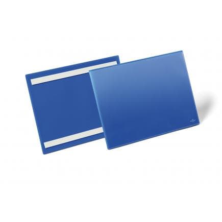 DURABLE 1798-07 - Enveloppes avec bandes adhésives format A4 horizontal, bleu (lot muliple)