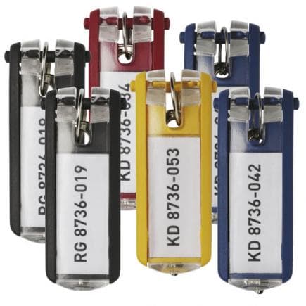 DURABLE 1957-01 - Porte-clés KEY CLIP (lot muliple)