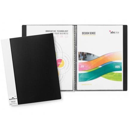 DURABLE 2421-01 - Porte-tarif DURALOOK® 10 enveloppes (lot muliple)