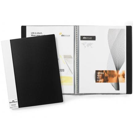 DURABLE 2422-01 - Porte-tarif DURALOOK® 20 enveloppes (lot muliple)