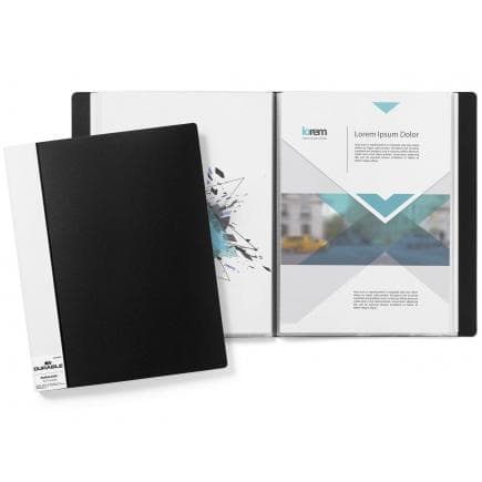 DURABLE 2424-01 - Porte-tarif DURALOOK® 40 enveloppes (lot muliple)