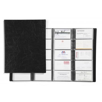 DURABLE 2445-01 - Album cartes de visite VISIFIX® 400, noir