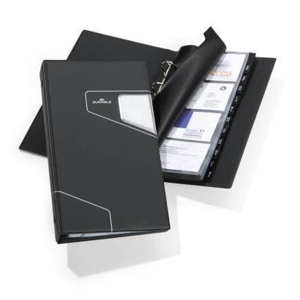 DURABLE 2461-58 - Album cartes de visite VISIFIX® PRO, anthracite