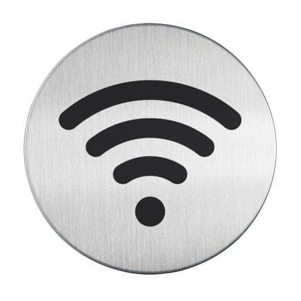 DURABLE 4785-23 - PICTO Wi-Fi ø 83 mm