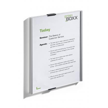 DURABLE 4806-23 - Plaque de rue verticale INFO SIGN A4