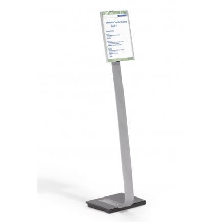DURABLE 4812-23 - INFO SIGN STAND A4 présentoir au sol