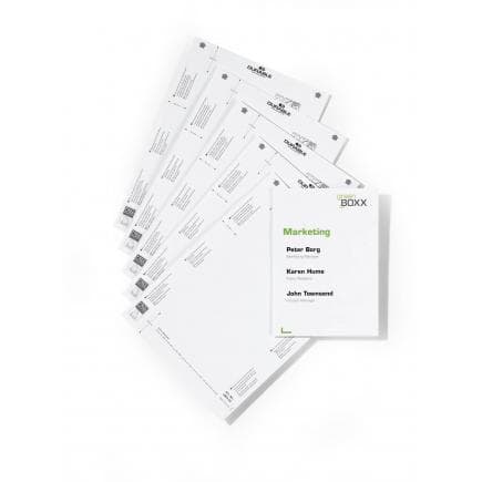 DURABLE 4853-02 - Inserts de rechange 149x210,5 mm (lot muliple)