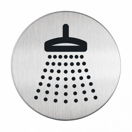 DURABLE 4938-23 - Pictogramme Douche ø 83 mm