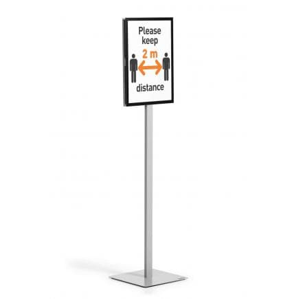 DURABLE 5013-57 - INFO STAND BASIC A3 Présentoir au sol
