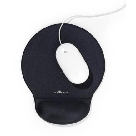 DURABLE 5748-58 - Tapis de souris ovale Ergotop® avec gel, anthracite