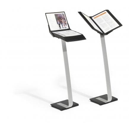 DURABLE 5910-01 - Présentoir de sol SHERPA® STAND PRO 10, noir